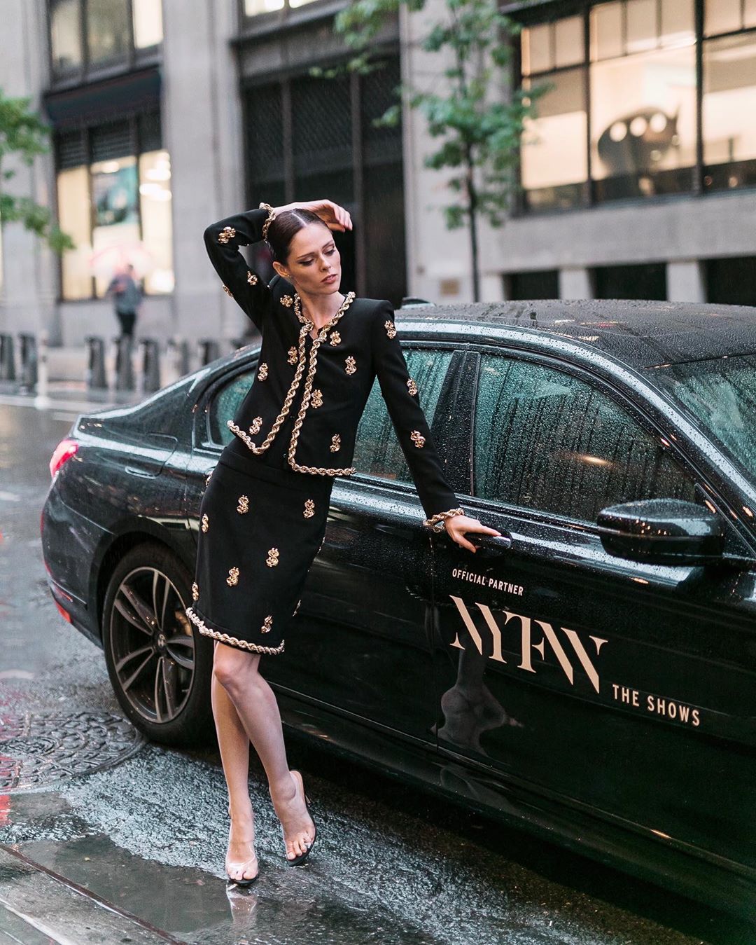 Coco Rocha dự NYFW ss20